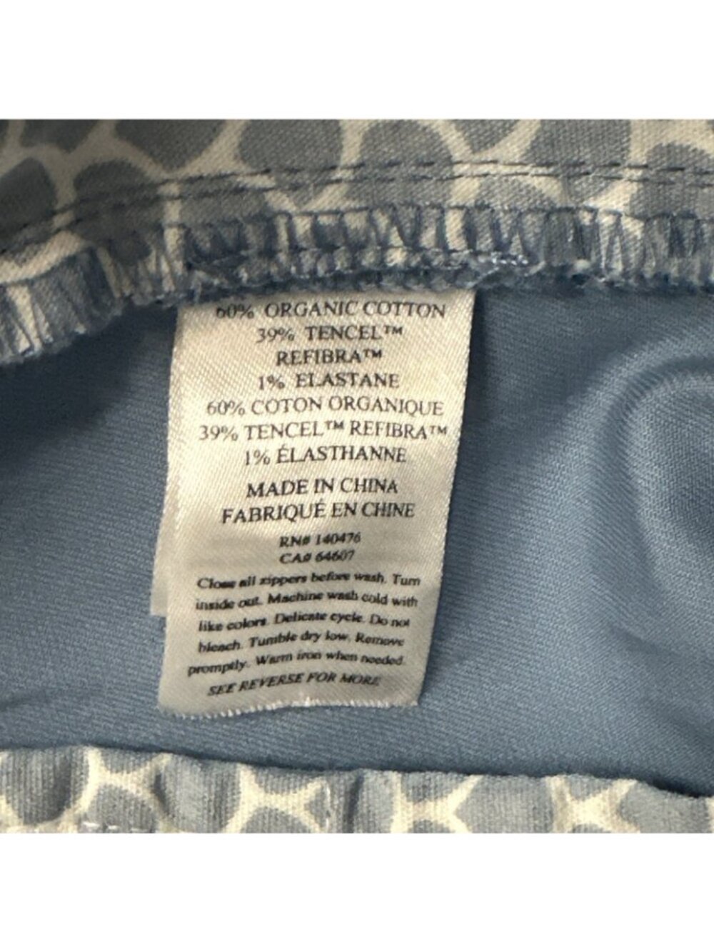 Faherty Island Life Shorts Organic Cotton Size Mens 40 Seaside Blue Chino Preppy - Picture 8 of 9